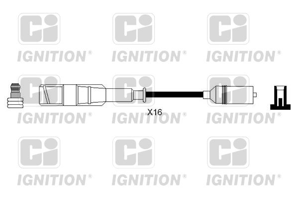 QUINTON HAZELL Комплект проводов зажигания XC1225
